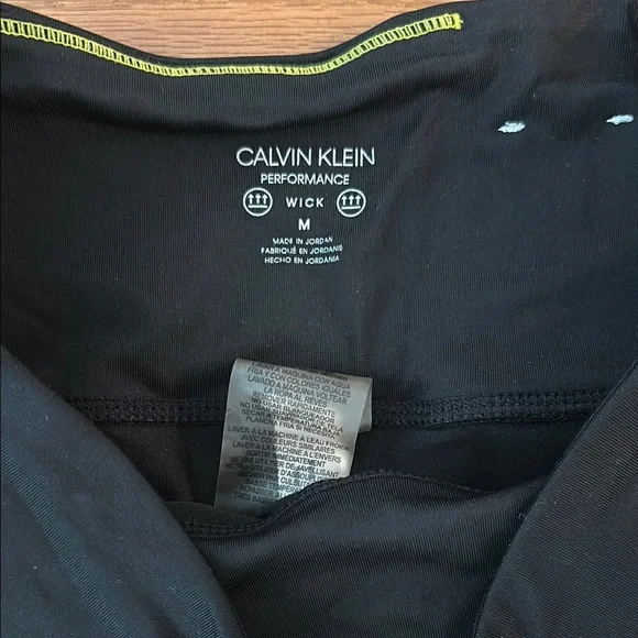 Calvin Klein Black Biker Shorts - Picture 2 of 2